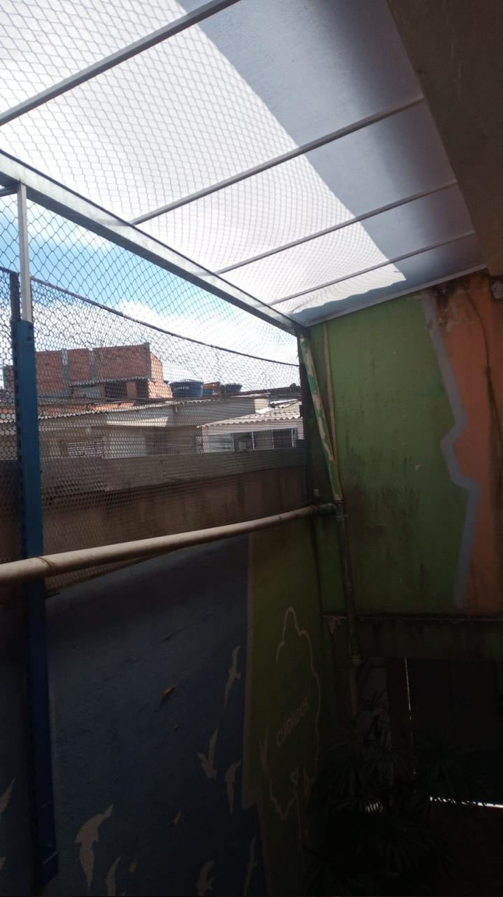 1.	C.C.A JARDIM SILVEIRA: CONCLUÍDA A INSTALAÇÃO DE TOLDO SOBRE ESCADA EXTERNA PARA O ANDAR SUPERIOR DO IMÓVEL, CONFORME SOLICITAÇÃO DA PREFEITURA .: 